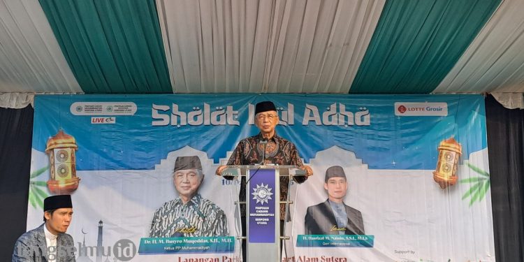 Khutbah Iduladha 1445 H: Busyro Muqoddas Ajak Umat Muslim Mencontoh Kepemimpinan Nabi Ibrahim