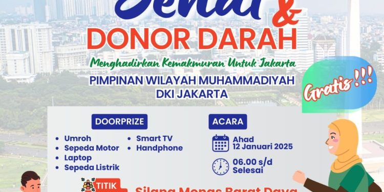 Ketua PWM DKI Jakarta: Jalan Sehat Milad Ke-112 Syiar dengan Kegembiraan