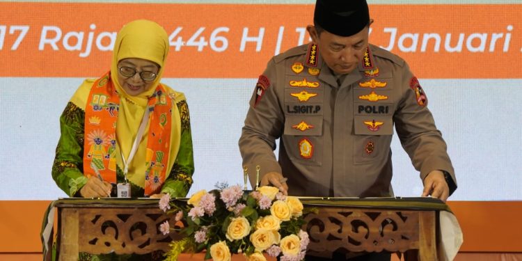 Tanwir I: Kapolri Bersama Ketum PP ‘Aisyiyah Kawal Kesetaraan Gender, Lindungi Perempuan dan Anak