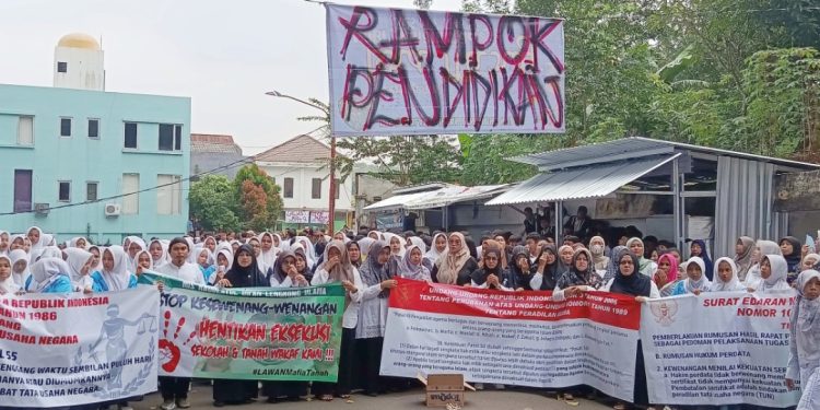 Miliki SHM, Sekolah di Lengkong Kyai Dieksekusi Karena Kalah di Pengadilan