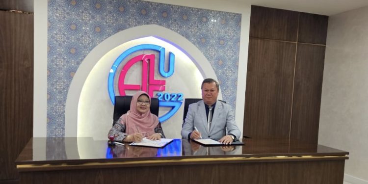 Sambangi Uzbekistan, Kepala SMA Muhammadiyah 25 Pamulang Membangun Kemitraan Pendidikan dengan Alfra