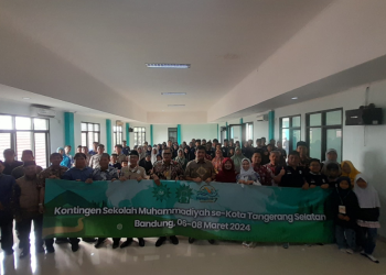 Ratusan Pelajar Muhammadiyah Kota Tangerang Selatan Siap Berkompetisi pada OlympicAD VII di Bandung