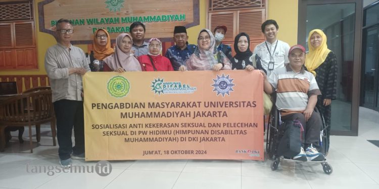 Anggota Himpunan Disabilitas Muhammadiyah Jakarta Ikuti Sosialisasi Anti Kekerasan Seksual
