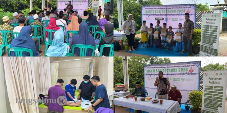 PRM Pondok Jagung Adakan Kegiatan Sunatan Masal dan Cek Kesehatan Gratis