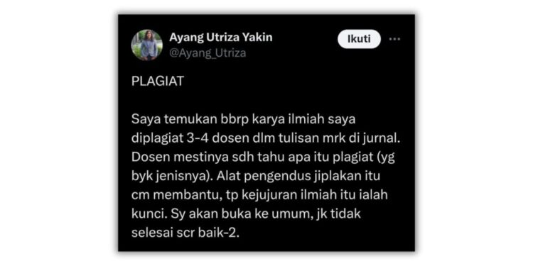 Diduga Plagiat, Komunitas Pegiat Literasi Minta Menag Batalkan Pelantikan Rektor UIN SMH Banten