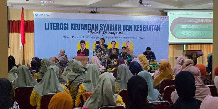 MPW PP Muhammadiyah Gelar Literasi Keuangan Syariah dan Kesehatan Bagi Perempuan