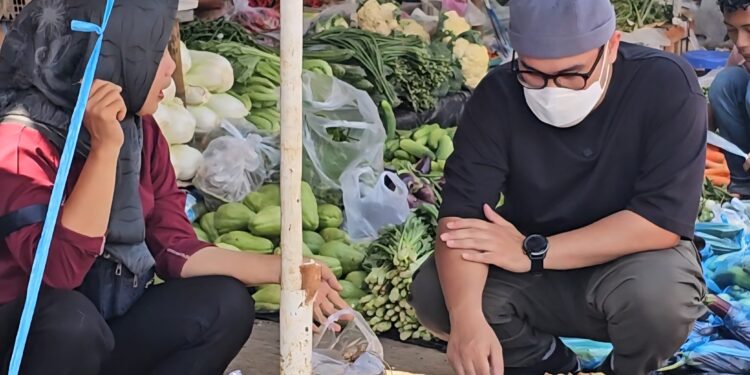 Pasar Serpong Segera Ditata, Wakil Walikota Pilar Blusukan