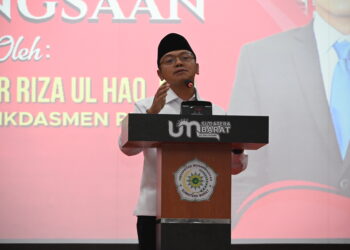 Di Ranah Minang, Wamen Fajar Dorong Mahasiswa Muhammadiyah Maksimalkan Fungsi Otak