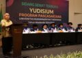 Lepas 186 Magister, Rektor UMT Ajak Lulusan Magister Bersikap Konstruktif, Kontributif, dan Solutif
