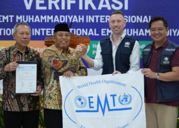 Muhammadiyah Jadi EMT Pertama di Indonesia yang Terverifikasi Standar Internasional WHO