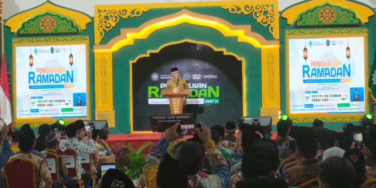Haedar Nashir Tekankan Penguatan Landasan Teologis Gerakan di Pengkajian Ramadan 1447 H UMT
