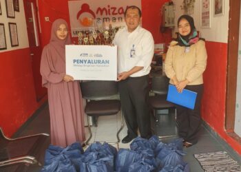 BRI BO Pancoran Salurkan Bingkisan Ramadan 1447H