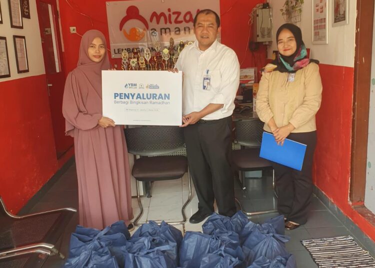 BRI BO Pancoran Salurkan Bingkisan Ramadan 1447H
