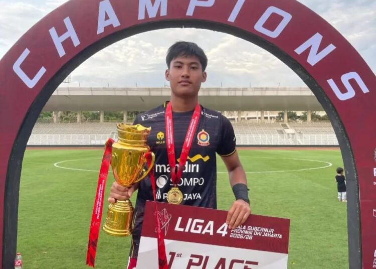 Azelio, Siswa SMAM 25 Setiabudi Pamulang, Juarai Liga 4 Piala Gubernur DKI Jakarta 2025-2026