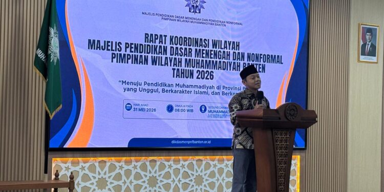 Wamen Fajar Dorong Muhammadiyah Banten Jadi Jembatan Pemerataan Mutu Pendidikan