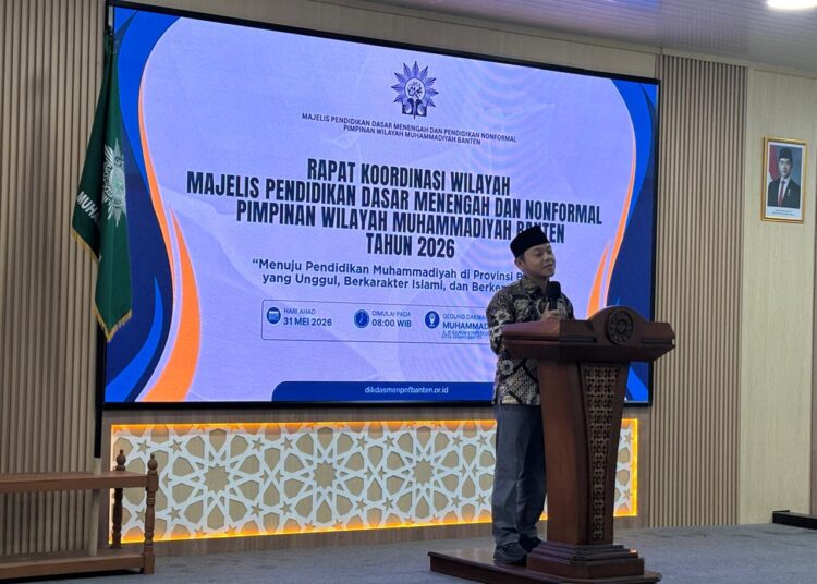 Wamen Fajar Dorong Muhammadiyah Banten Jadi Jembatan Pemerataan Mutu Pendidikan